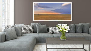 Tranquil Canadian rural panorama