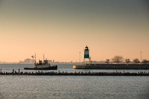 Chicago Harbor Tugboat Photography | Lake Michigan