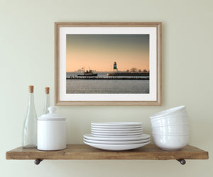 Chicago Harbor Tugboat Photography | Lake Michigan