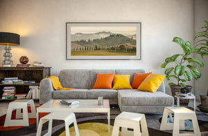 Paysage rural pittoresque