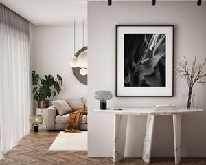 United States Arizona Antelope Canyon Slot Canyon Natural Light Dramatic Black And White Wall Art Photography