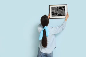 Monochrome industrial architecture beneath Lake Shore Drive
