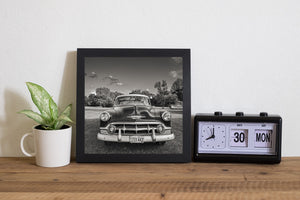 Historic Chevrolet automobile photographed in Gardner Illinois