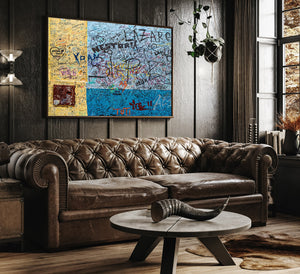 Street art wall photography