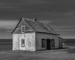 Het platteland van het schiereiland Gaspé Fine Art muur afdrukken