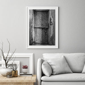 Weathered jail cell door Kilmainham Gaol Museum | Photo Art Print fine art photographic print