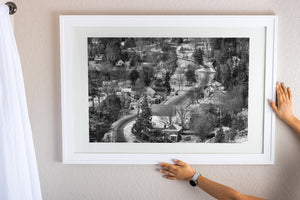 Photographie d'art de Haliburton en hiver