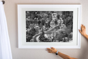 Fine art photograph of Haliburton in winter