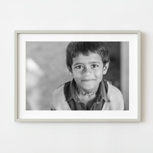 Portrait of young boy in Odanadi