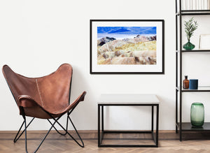 Vivid earth tones photography print