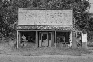 Abandoned Clothing Store American South Black And White | Limited Edition of 10
