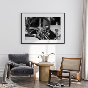 Black and white wall art fine art print with timeless contrast