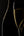 Abstract wine bottle and glass against deep black