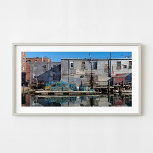 Harbor Fish Market building on the Portland Maine waterfront