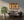 Coastal Havana architecture in late evening sunlight