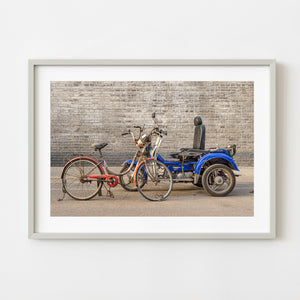Beijing bicycle wall art