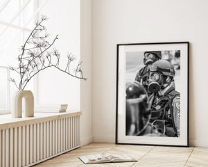 Documentary photograph of police wearing gas masks in Toronto