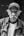 Close portrait of an elderly man wearing a baseball cap