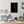 Abstract wine glass composition with golden curved reflections