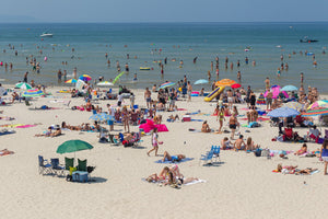 Día soleado en Wasaga Beach Canadá | Foto Impresión de arte Fine Art impresión fotográfica
