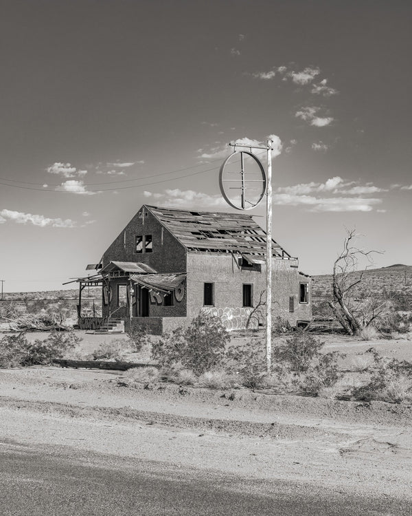 Deserted Building on Route 66 | Photo Art Print fine art photographic print