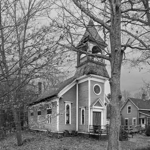 Verlaten kerk op het platteland van Maine | Foto Kunstprint Fine Art fotografische afdruk