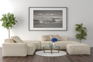 Verlaten motel in landelijk Nevada, vergeten relikwie | Foto Kunstprint Fine Art fotografische afdruk