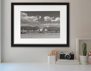 Abandoned School Route 66 in California Historic Relic | Photo Art Print fine art photographic print