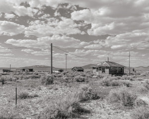 Abandoned Buildings in Currie Nevada | Photo Art Print fine art photographic print