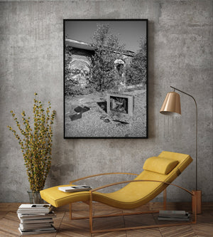 Abandoned Motel Graffiti Rural Ontario Forgotten Relic | Photo Art Print fine art photographic print