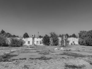 Nebraska's Abandoned Motel on Route 66 Historic Relic | Photo Art Print fine art photographic print