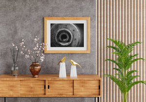 Intricate Abstract Detail Emerges from Heavy Machinery | Photo Art Print fine art photographic print