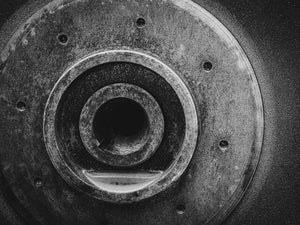 Intricate Abstract Detail Emerges from Heavy Machinery | Photo Art Print fine art photographic print