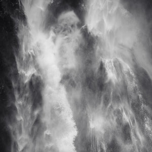 Enigmatic Waterfall in New Zealand Reveals Abstract Beauty | Photo Art Print fine art photographic print