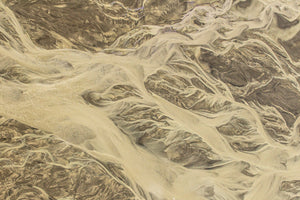 Abstract Alaskan Landscape Transcends in Aerial View | Photo Art Print fine art photographic print
