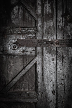 Vintage Charm and Intricate Details of Ancient Door and Lock | Photo Art Print fine art photographic print