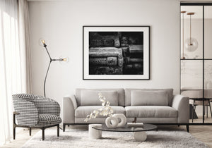 Ancient Industrial Machinery Abstract  | Photo Art Print fine art photographic print