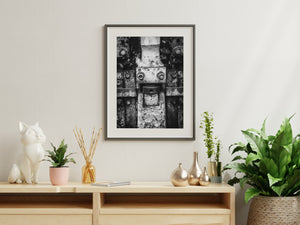Vintage Industrial Machinery Art a Timeless Ironwork  | Photo Art Print fine art photographic print