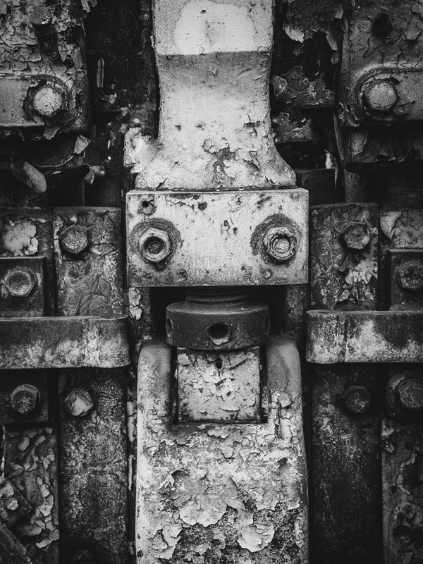 Vintage Industrial Machinery Art a Timeless Ironwork  | Photo Art Print fine art photographic print