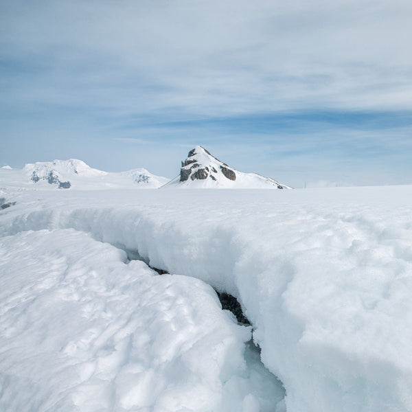 Antarctica Landscape Splendor Snow Peaks and Vast Ice Expanse | Photo Art Print fine art photographic print