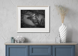 Antiek gereedschap gebruikt in de zware industrie | Foto Kunstprint Fine Art fotografische afdruk