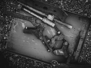 Antique tools used in heavy industry | Photo Art Print fine art photographic print