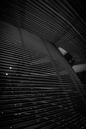 Architectural detail Reichstag dome at night | Photo Art Print fine art photographic print
