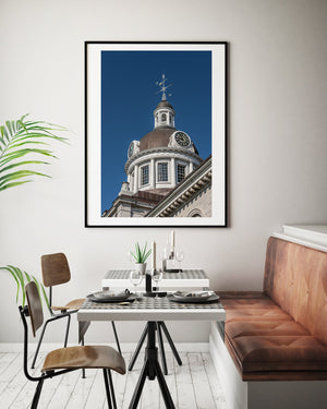 Architectural detail of old Kingston City Hall building | Photo Art Print fine art photographic print