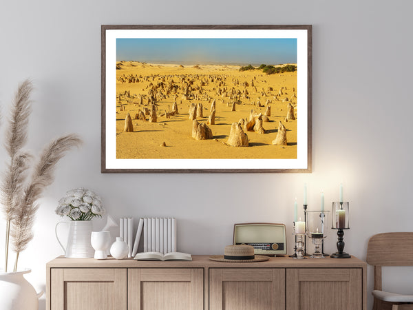 Pinnacles Desert Panorama: Vast Australian Landscape | Photo Art Print fine art photographic print