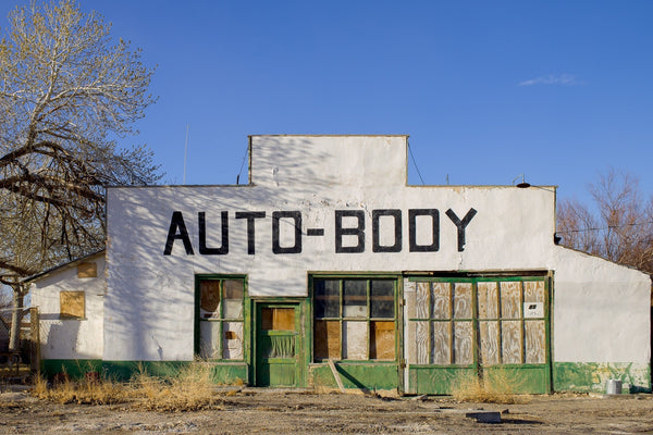 Auto Body Shop found in Keeler | Photo Art Print fine art photographic print