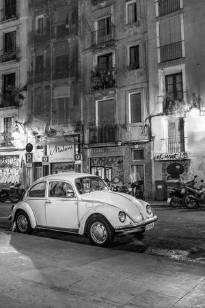 Calles vacías por la noche barcelona españa | Foto Impresión de arte Fine Art impresión fotográfica