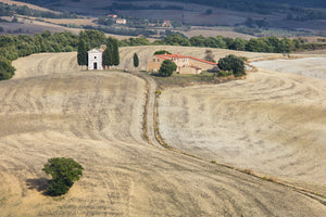 Beautiful soft Tuscan landscape in Italy | Photo Art Print fine art photographic print