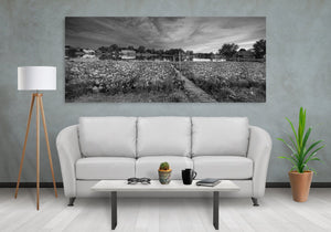 Beautiful sunrise over a river in Hamilton Indiana | Photo Art Print fine art photographic print