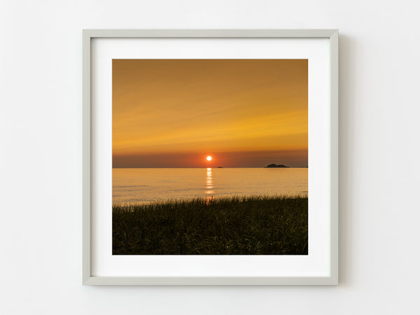 Beautiful sunset over Lake Superior Canada | Photo Art Print fine art photographic print
